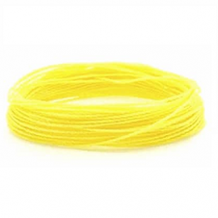 Polyester Koord 1mm Geel